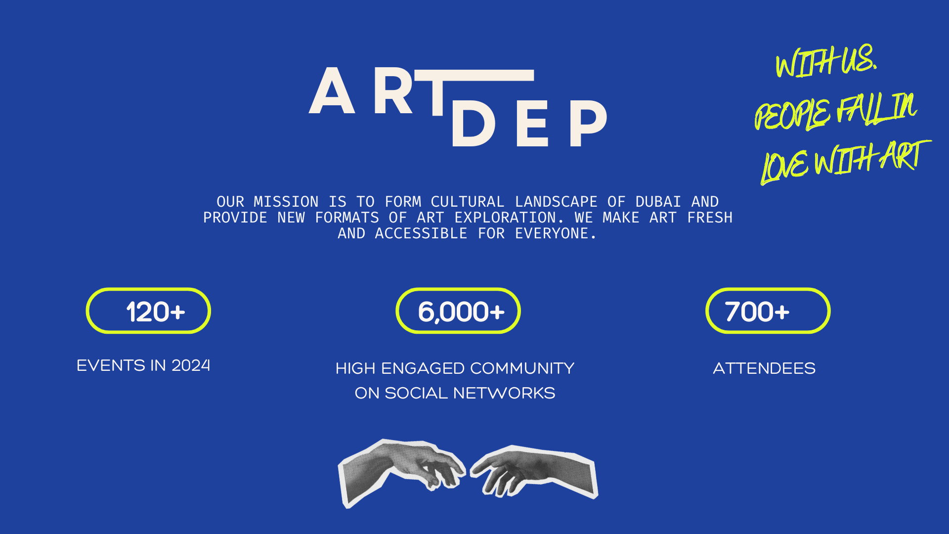 ArtDep - With us, people fall in love with art